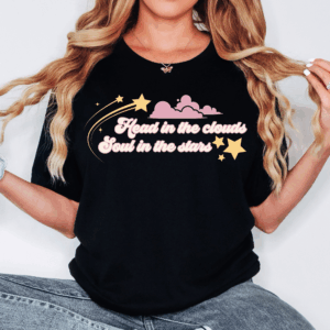 Head in Clouds Soul in Stars | T-shirt
